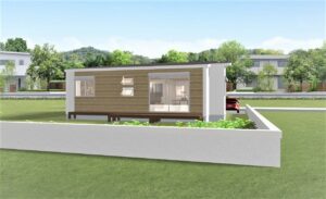 『憩家-Aシリーズ』平屋モデル外観南