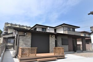 北九州　一戸建て　新築　注文住宅　和風　モダン　外観